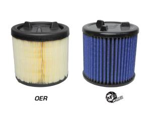 aFe Power - aFe Power Magnum FLOW OE Replacement Air Filter w/ Pro 5R Media Ford Bronco 21-23 L4-2.3L (t)/V6-2.7L (tt) - 10-10401R - Image 3