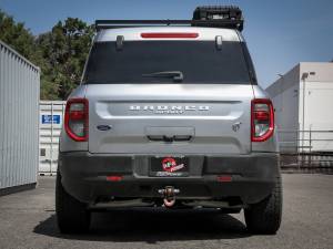 aFe Power - aFe Power Vulcan Series 2-1/2 IN 304 Stainless Steel Axle-Back Hi-Tuck Exhaust System Ford Bronco Sport 21-23 L3-1.5L (t)/L4-2.0L (t) - 49-33141 - Image 4