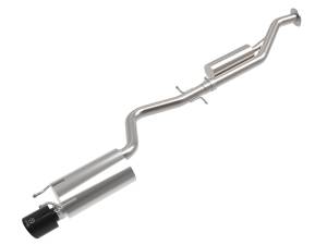 aFe Power Takeda 2-1/2 IN 304 Stainless Steel Cat-Back Exhaust System w/ Black Tip Lexus IS300 01-05 L6-3.0L - 49-36058-B