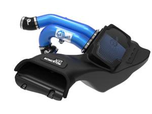 aFe Power Momentum XP Cold Air Intake System w/ Pro 5R Filter Blue Ford F-150 Raptor 21-23 V6-3.5L (tt) - 50-30072RL