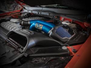 aFe Power - aFe Power Momentum XP Cold Air Intake System w/ Pro 5R Filter Blue Ford F-150 Raptor 21-23 V6-3.5L (tt) - 50-30072RL - Image 7