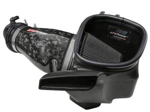 aFe Power Track Series Stage-2 Carbon Fiber Intake System w/ Pro 5R Filter Black Dodge Durango SRT Hellcat 21-23 V8-6.2L (sc) - 57-10028K