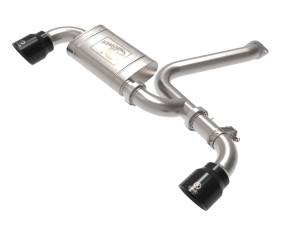 aFe Power Takeda 3 IN 304 Stainless Steel Axle-Back Exhaust w/ Black Tips Hyundai Kona N 22-23 L4-2.0L (t) - 49-37032-B