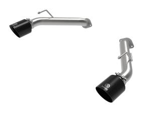 aFe Power Takeda 2-1/2 IN 304 Stainless Steel Axle-Back Exhaust System w/ Black Tips Nissan Z 2023 V6-3.0L (tt) - 49-36137-B