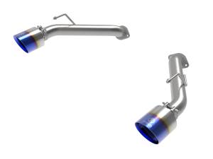 aFe Power - aFe Power Takeda 2-1/2 IN 304 Stainless Steel Axle-Back Exhaust System w/ Blue Flame Tips Nissan Z 2023 V6-3.0L (tt) - 49-36137-L - Image 1