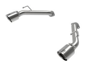 aFe Power Takeda 2-1/2 IN 304 Stainless Steel Axle-Back Exhaust System w/ Polished Tips Nissan Z 2023 V6-3.0L (tt) - 49-36137-P