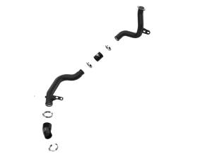 aFe Power - aFe Power BladeRunner 2-1/4 IN to 2-1/2 IN Aluminum Hot Charge Pipe Black Hyundai Veloster N 19-22 L4-2.0L (t) - 46-20648-B - Image 2