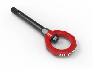 aFe CONTROL Front Tow Hook Red Chevrolet Corvette (C8) 20-23 V8-6.2L - 450-401014-R