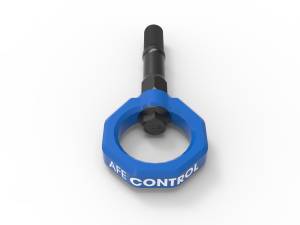 aFe Power - aFe CONTROL Rear Tow Hook Blue Chevrolet Corvette (C8) 20-23 V8-6.2L - 450-401015-L - Image 3