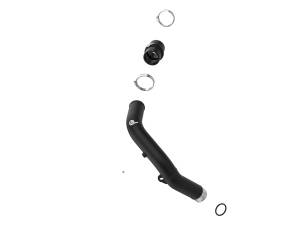 aFe Power - aFe Power BladeRunner 2-1/2 IN Aluminum Hot Charge Pipe Black Subaru WRX 22-23 H4-2.4L (t) - 46-20668-B - Image 2