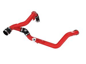 aFe Power BladeRunner 2-1/4 IN Aluminum Hot Charge Pipe Red Ford Explorer ST 20-21 V6-3.0L (tt) - 46-20658-R