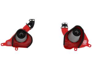 aFe Power - aFe Power Takeda Stage-2 Cold Air Intake System Red w/ Pro DRY S Filter Infiniti Q50/Q60 16-23 V6-3.0L (tt) - 56-10004DR - Image 5