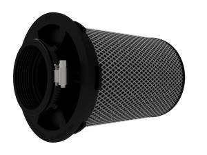 aFe Power - aFe Power Momentum Intake Replacement Air Filter w/ Black Pro 5R Media (Pair) 4-1/2 IN F x (8x6-1/2) IN B x (6-3/4x5-1/2) IN T (Inverted) x 8 IN H - 20-91203KM - Image 2