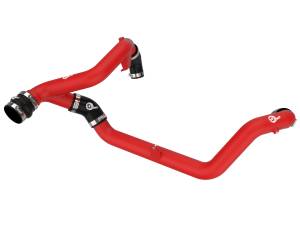 aFe Power BladeRunner 2-1/4 IN Aluminum Hot Charge Pipe Red Ford Explorer ST 22-23 V6-3.0L (tt) - 46-20678-R