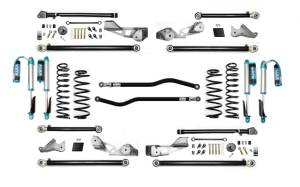 Jeep JLU 2.5 Inch Long Arm High Clearance Plus 18-Pres Wrangler JLU with EVO SPEC King 2.5 Inch Shocks EVO Mfg