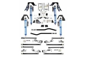 Jeep JLU High Clearance Pro Long Arm NV2514 with Compression Adjusters Plus Black EVO Mfg