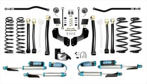 Jeep Wrangler JL 4.5 Inch Enforcer Overland Lift Stage 4 Plus w/EVO SPEC King 2.5 Inch Shocks with Adjusters EVO Manufacturing