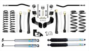 Jeep Wrangler JL 4.5 Inch Enforcer Overland Lift Stage 3 Plus with Bilstein Shocks EVO Manufacturing