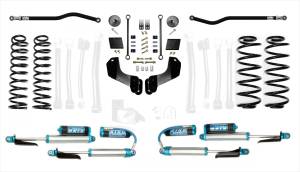 Jeep Wrangler JL 2.5 Inch Enforcer Overland Lift Stage 1 Plus with EVO SPEC King 2.5 Inch Shocks with Adjusters EVO Manufacturing