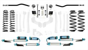 Jeep Wrangler JL 2.5 Inch Heavy Duty Enforcer Lift Stage 1 Plus with EVO SPEC King 2.5 Inch Shocks with Adjusters EVO Manufacturing