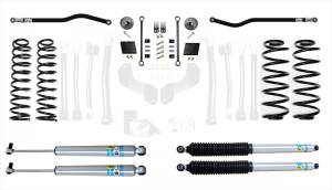 18-Present Jeep Wrangler JL 2.5 Inch Enforcer 4XE Lift Stage 1 Plus with Bilstein Shocks EVO Manufacturing