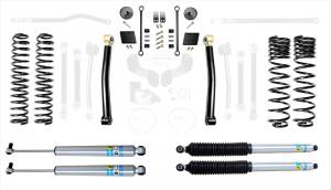 20-Present Jeep Gladiator JT 2.5 Inch Enforcer Stage 2 Bilstein 5100 Shocks EVO Manufacturing