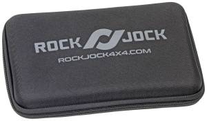 RockJock 4x4 - RockJock 4x4 Elite Analog Tire Deflator 3 Inch Stainless Steel Liquid Filled Gauge Rubber Cover Zipper Case - RJ-560200-101 - Image 2