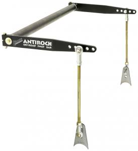 RockJock 4x4 Antirock Sway Bar Kit Universal 39 1/2 Inch Bar 18 Inch Steel Arms - CE-9907-18