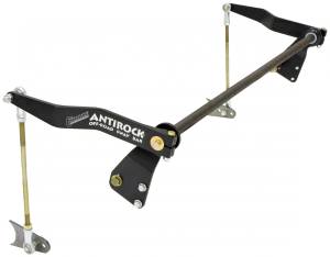 RockJock 4x4 Antirock Sway Bar Kit 97-06 Wrangler TJ/LJ Rear Bolt-On Mounts Weld-On Axle Tab Steel Arms - CE-9900TJR