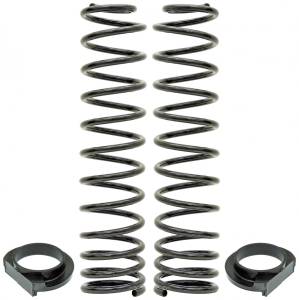 RockJock 4x4 Front Coil Springs 18-Up Wrangler JL 4 Inch Lift Includes Urethane Isolators Pair - CE-9818FS