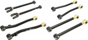 RockJock 4x4 Johnny Joint Control Arm Set 18-Up Wrangler JL Complete Set Of 8 - CE-9818CA