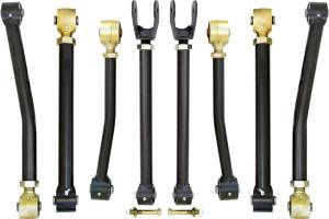 RockJock 4x4 Johnny Joint Control Arm Set 07-18 Wrangler JK Complete Set Of 8 - CE-9807CA