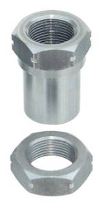 RockJock 4x4 Threaded Bung With Jam Nut 1 1/4 Inch-12 Left Hand Thread Set - CE-9114BL