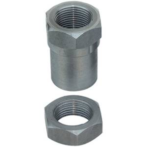 RockJock 4x4 Threaded Bung With Jam Nut 1 Inch-14 Right Hand Thread Set - CE-9113B