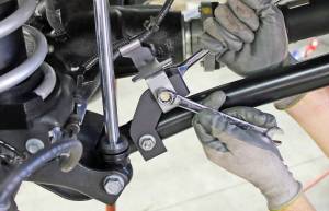 RockJock 4x4 - RockJock 4x4 Jeep JL/JT Front Brake Hose Relocation Bracket Kit For 18-Pres Wrangler JL 20-Pres Gladiator JT  - RJ-141300-101 - Image 3
