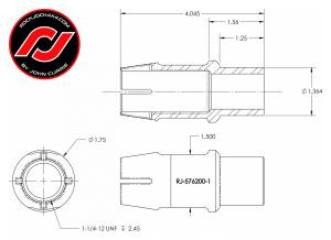 RockJock 4x4 - RockJock 4x4 RockNut Kit (Nut and Bung) 1 1/4 Inch RH Thread - RJ-576200-101 - Image 5