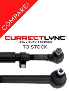 RockJock 4x4 - RockJock 4x4 Currectlync Steering Modular Extreme Duty Drag Link JL/JT Bolt-On 1 5/8 Inch Diameter Bolt-On Semi-Gloss Black PC Finish - JL-9703DL - Image 2