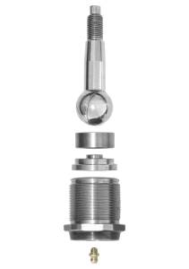 RockJock 4x4 - RockJock 4x4 Currectlync Steering Modular Extreme Duty Drag Link JL/JT Bolt-On 1 5/8 Inch Diameter Bolt-On Semi-Gloss Black PC Finish - JL-9703DL - Image 7