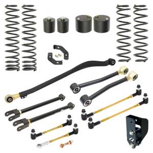 RockJock 4x4 Sport Edition Johnny Joint Suspension System for JL Wrangler w/ Gas V-6 3.5 Inch lift - RJ-JLG000-101