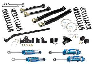 EVO MFG JK ENFORCER KIT 3&quot; W/ DRAGLINK FLIP STAGE 2, KING 2.5 RESERVOIR SHOCKS - EVO-230-35S2K