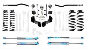 EVO MFG JL 2.5' Diesel Enforcer OVERLAND Lift Stage 1 PLUS with EVO SPEC 2.0 KING Shocks - EVO-3012S1DPK2