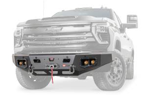 Warn ASCENT HD BUMPER SILVERADO HD WITH PRERUNNER GUARD  -  110912