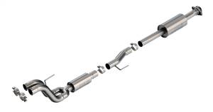 Borla Mid-Section Exhaust System w/ Muffler & Mid-Pipe - S-Type  -  60731