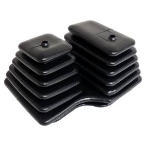 Crown Automotive Jeep Replacement Transmission and Transfer Case Shift Boot for 87-95 YJ Wrangler w/ Manual Trans.  -  53004539