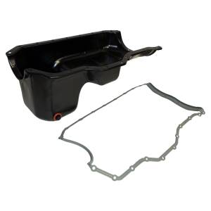 Crown Automotive Jeep Replacement Engine Oil Pan Kit for 1996-2002 Jeep TJ Wrangler and XJ Cherokee w/ 2.5L Engine  -  53020560K