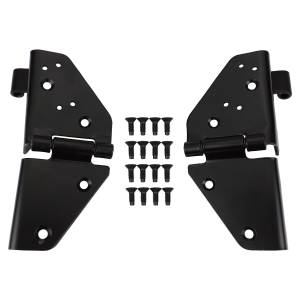 Crown Automotive Jeep Replacement Black Windshield Hinge Kit for 76-86 Jeep CJ-7, CJ-8 & 87-95 YJ Wrangler, L & R  -  546242425K