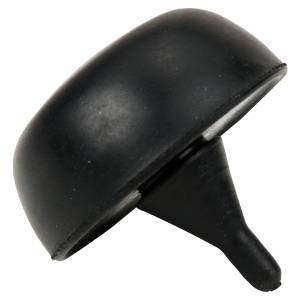 Crown Automotive Jeep Replacement Hood to Windshield Frame Bumper for 1994-2006 Jeep YJ & TJ Wrangler  -  55075590AB