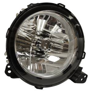 Crown Automotive Jeep Replacement Left Headlight Ass'y (Halogen) for Jeep 2018+ JL Wrangler & 2020+ JT Gladiator  -  55112873AG