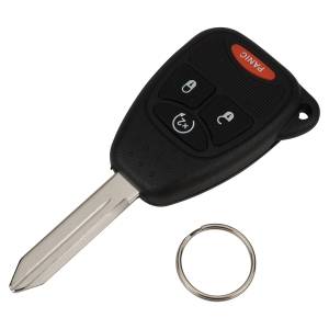 Crown Automotive Jeep Replacement Key Fob for 2008-2018 Jeep JK Wrangler & 2010-2017 Jeep MK Compass, Patriot  -  68039414AE