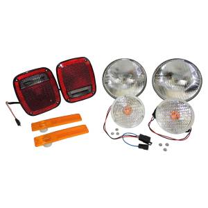 Crown Automotive Jeep Replacement Light Master Kit for Select 1972-1976 Jeep CJ-5, CJ-6, and CJ-7 Models  -  LK1